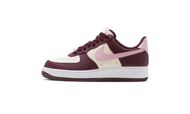 Air Force feet 1 Low Maroon Valentines Day