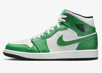 Jordan 1 Mid Lucky Green