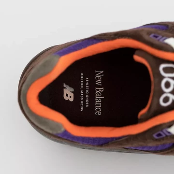 New Balance 990V2 Brown Purple