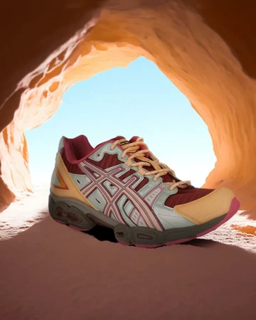 Brain Dead Asics Gel-Nimbus 9 Almost Apricot