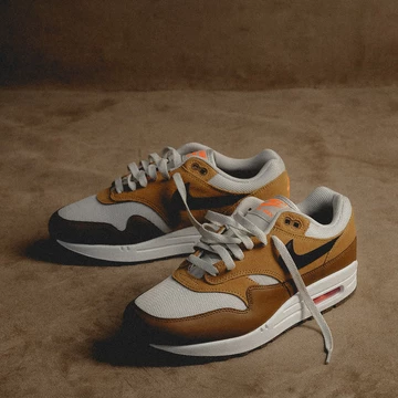 Air Max 1 Essential British Tan Paar Mood