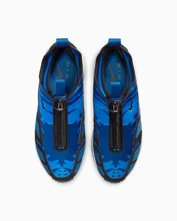 Air Max SNDR Blue Camo Paar von oben