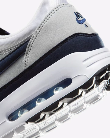 Nike Air Max 1 Golf Wolf Grey Obsidian Ferse Details
