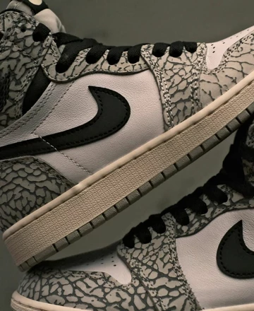 Jordan 1 High White Cement