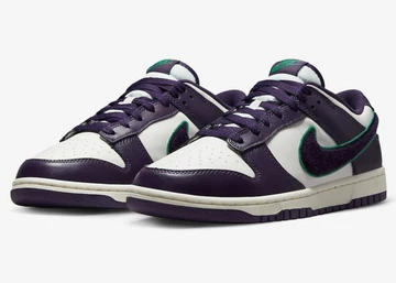 Dunk Low Chenille Swoosh Grand Purple