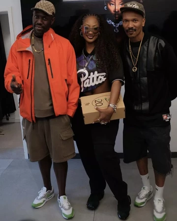 Patta x Nike Air Max 1 Chlorophyll am Fuß