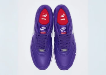 Supreme x Nike Air Max 1 Pack von oben