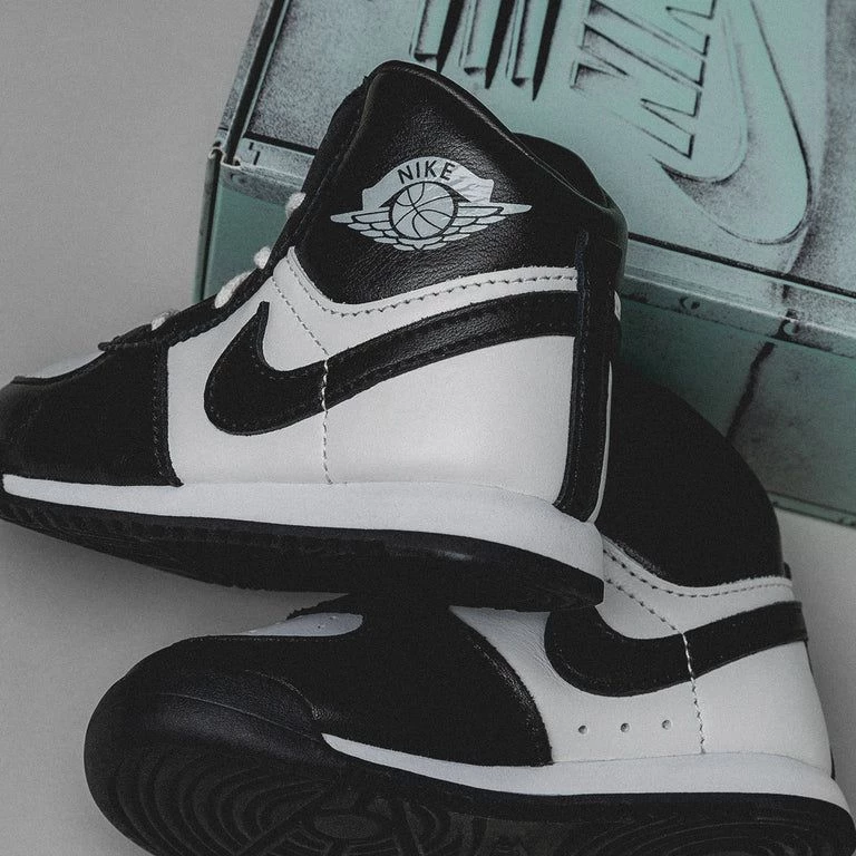 Jordan 1 High 85 Baby Black White Dead Stock