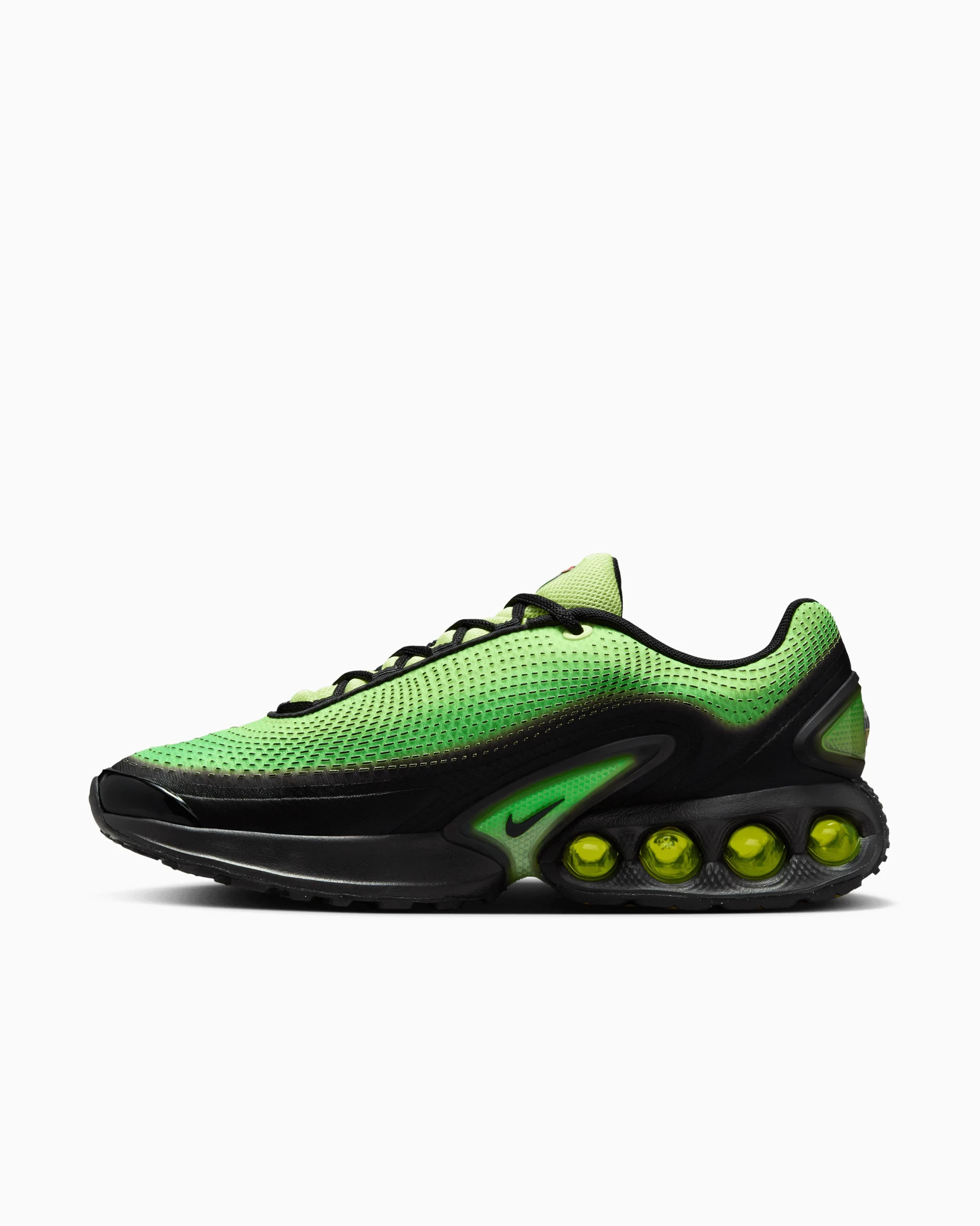 White Black And Neon Green Air Max Air Max 95 Reverse Neon Dead Stock