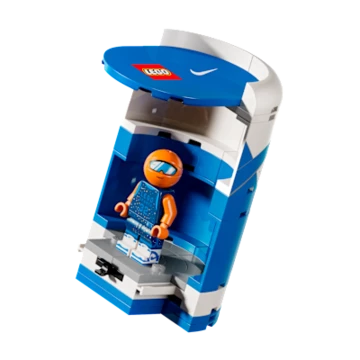 LEGO x Nike Dunk Bausatz Minifigur im Set
