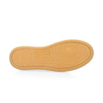 Autry Medallist Low Honey Canvas Black