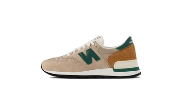 New Balance 990 v1 Tan Green