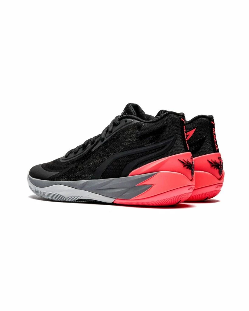 シューズ(男性用) MB.02 black-sunset glow Puma LaMelo Ball MB.02 Black/Sunset Glow Flare Basketball