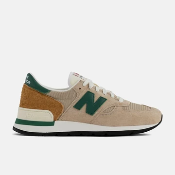 New Balance 990 v1 Tan Green