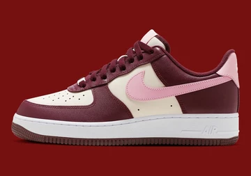 Air Force 1 Low Maroon Valentines Day