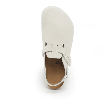 Birkenstock Tokio Leve Antique White von oben