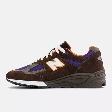 New Balance 990V2 Brown Purple