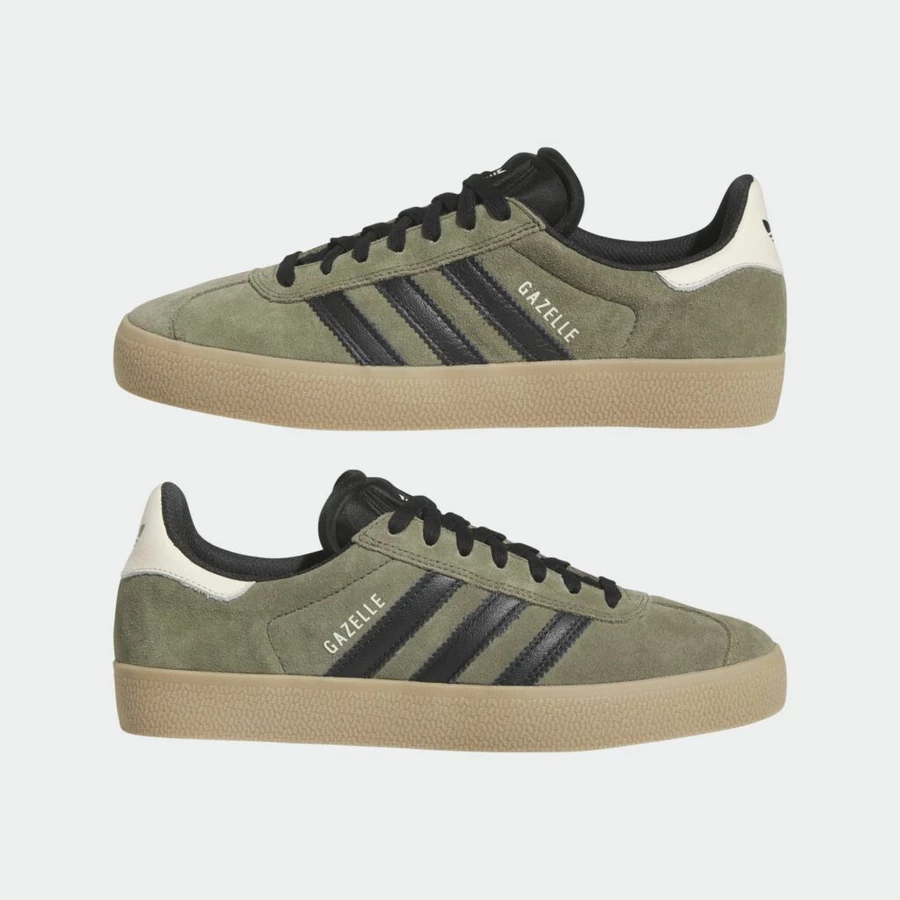 adidas gazelle silver green womens Adidas Originals Gazelle 85 Olive main image 0