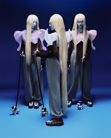 Air Max SNDR Burgundy Crush Baltic Blue am Model