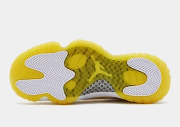 Jordan 11 Low Yellow Snakeskin