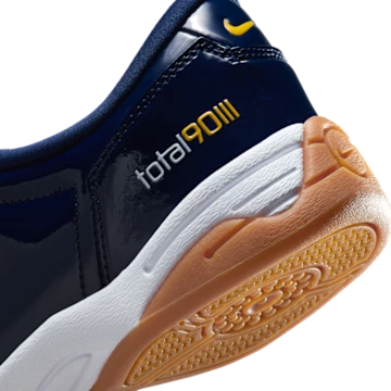 Nike T90 Lack Pack Midnight Navy Detail Ferse