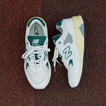 New Balance 580 Green Cream