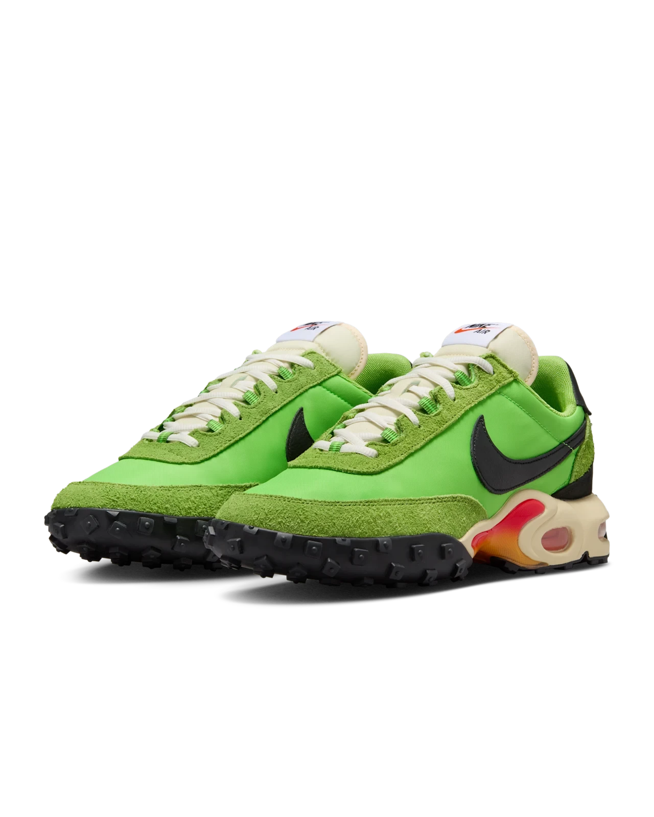 Nike Air Max Waffle Action Green FV6946 301 Dead Stock