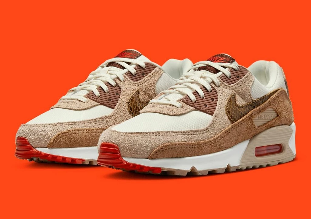 Air Max 90 Brown Snakeskin Dead Stock