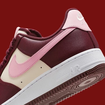 Air Force 1 Low Maroon Valentines Day