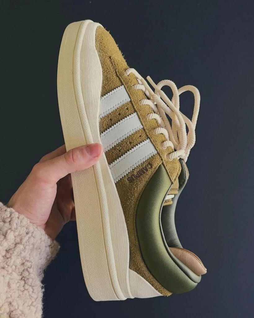 adidas gazelle silver green womens Adidas Campus Light Bad Bunny Wild Moss  Antwerp snkr