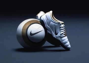 Nike T90 White Metallic Gold Mood 2