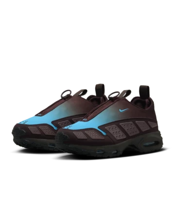 Air Max SNDR Burgundy Crush Baltic Blue schräg frontal