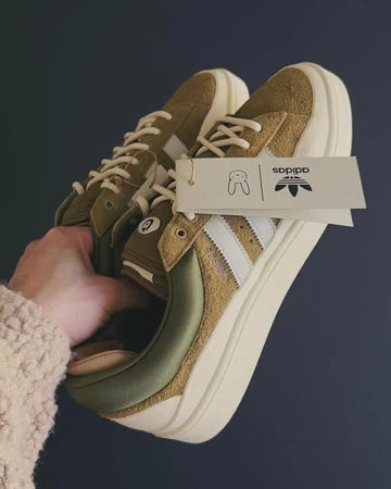 Bad Bunny adidas Campus Light Olive - First Look