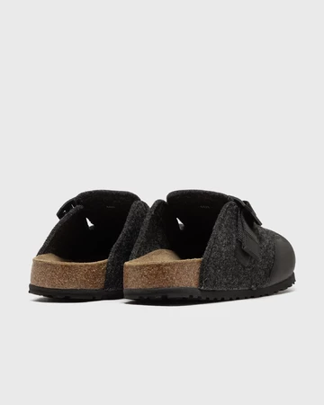Birkenstock Boston Nova Felt Anthracite Fersen