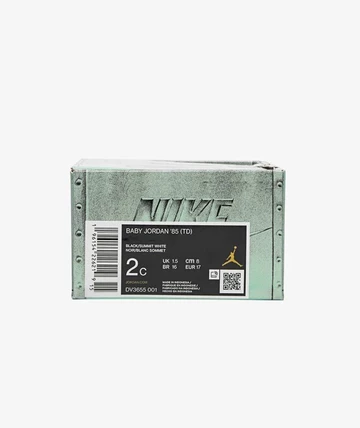 Jordan 1 High 85 Baby Black White