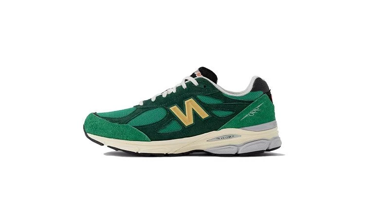 New Balance 990v3 Green Gold