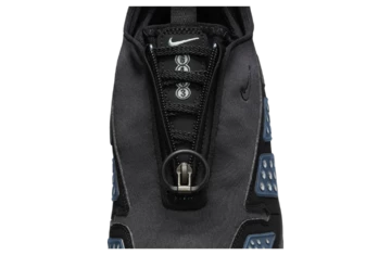 Air Max Sunder Black Metallic Zunge Details