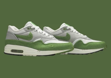 Patta x Nike Air Max 1 Chlorophyll schräg frontal
