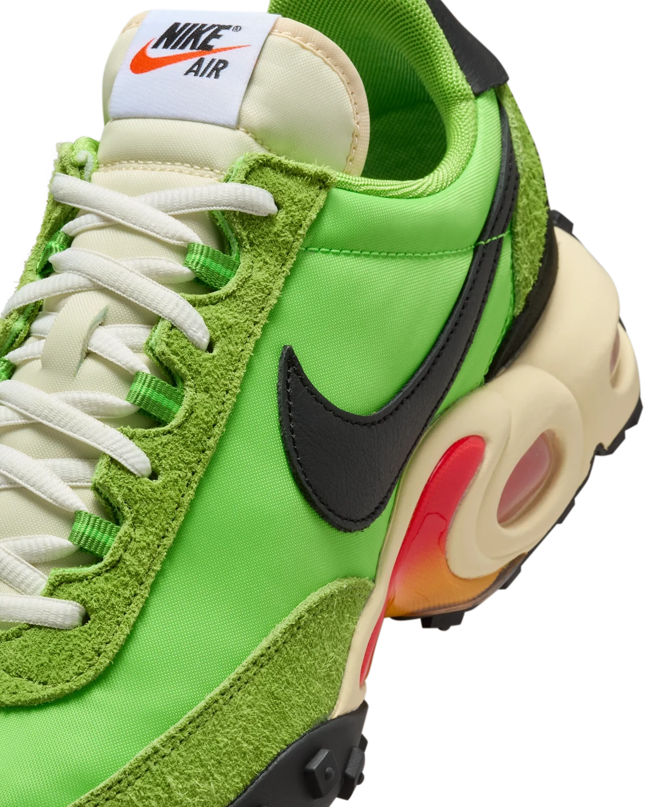 Nike Air Max Waffle Action Green FV6946 301 Dead Stock