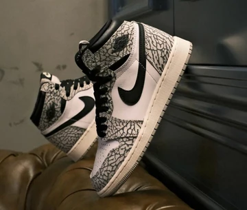 Jordan 1 High White Cement