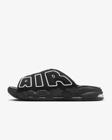 Nike Air More Uptempo Slide Black