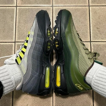 Corteiz Nike Air Max 95 Khaki Green Black
