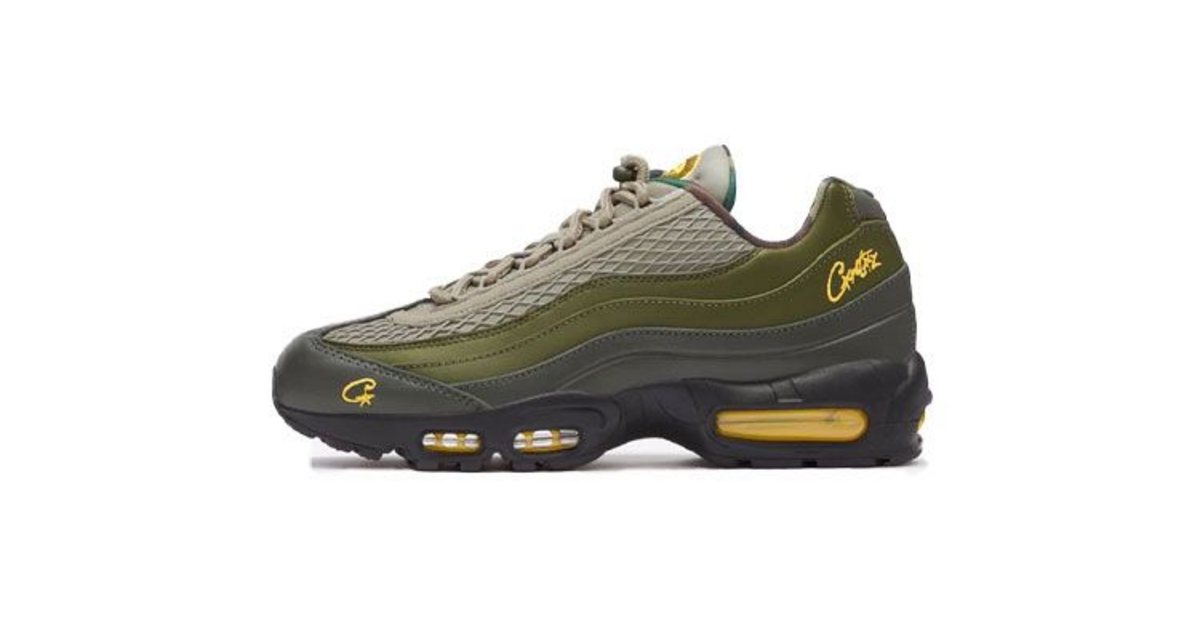 nike 95 khaki green