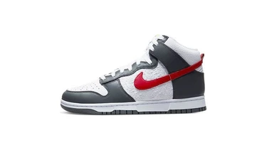 Dunk High Hoops Grey Red