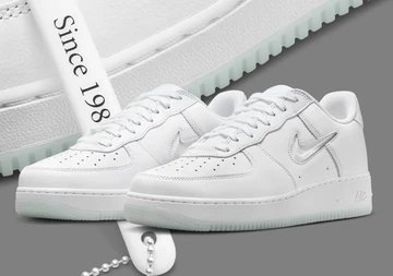 Air Force 1 Low White Jewel
