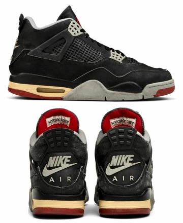 Air Jordan 4 Bred Reimagined