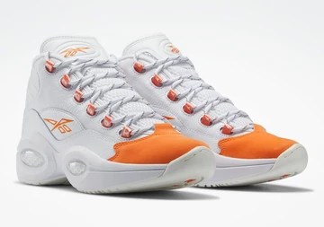 Reebok Question Mid Orange Toe