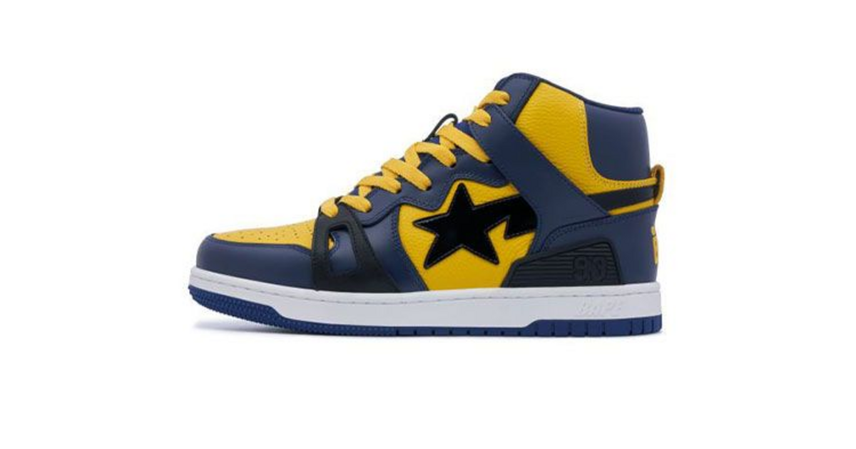 Bape Sta 93 Hi Yellow 001FWJ301019IYEL | Dead Stock