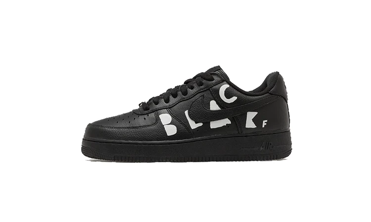 CDG x Nike Air Force 1 Black