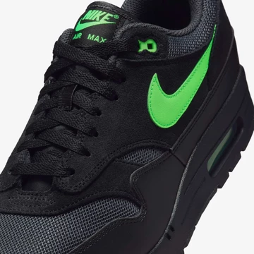 Air Max 1 Electric Green Upper Deatils